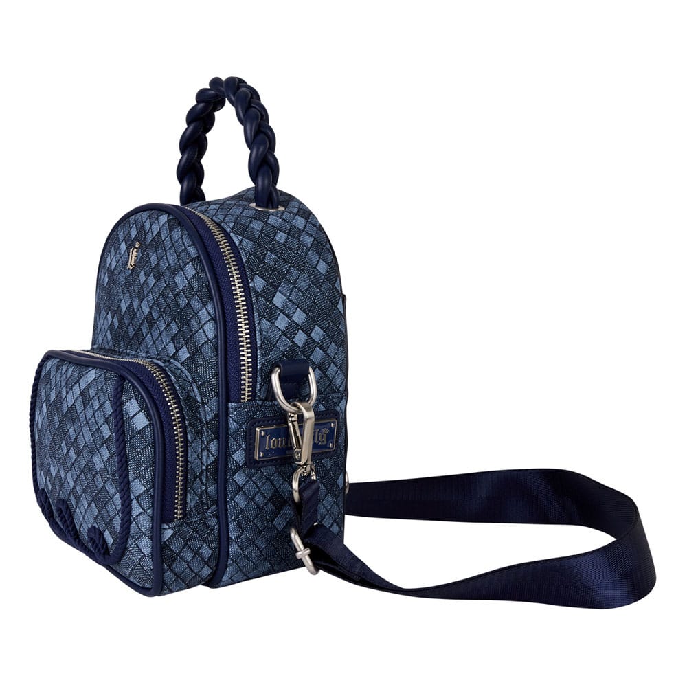 Loungefly Mochila Mini Convertible Denim