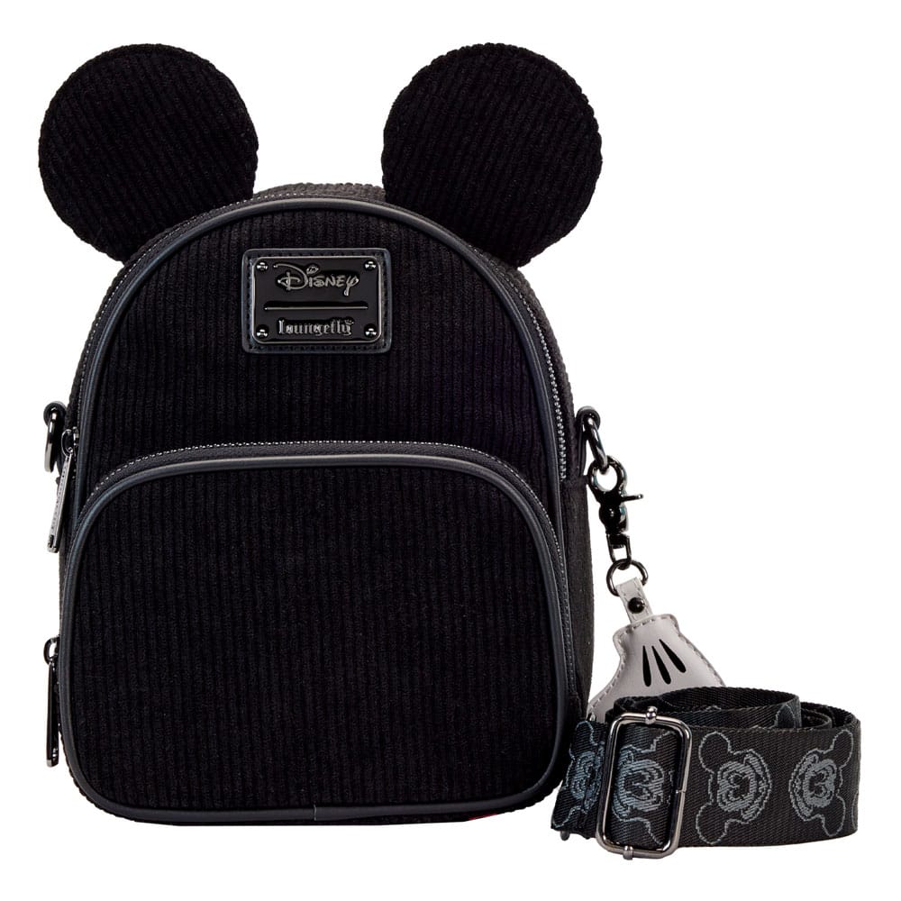 Disney By Loungefly Bandolera Mickey Mouse 100th Anniversary Corduroy