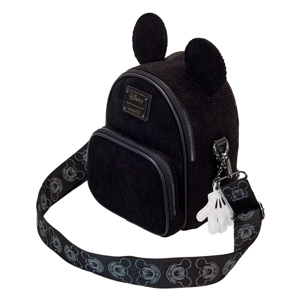 Disney By Loungefly Bandolera Mickey Mouse 100th Anniversary Corduroy