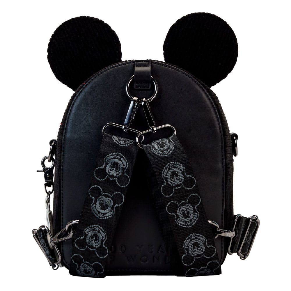 Disney By Loungefly Bandolera Mickey Mouse 100th Anniversary Corduroy