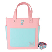 Mattel Classic By Loungefly Bolsa Canvas Barbie Convertible