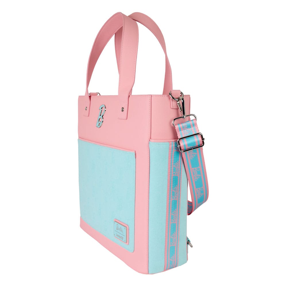 Mattel Classic By Loungefly Bolsa Canvas Barbie Convertible