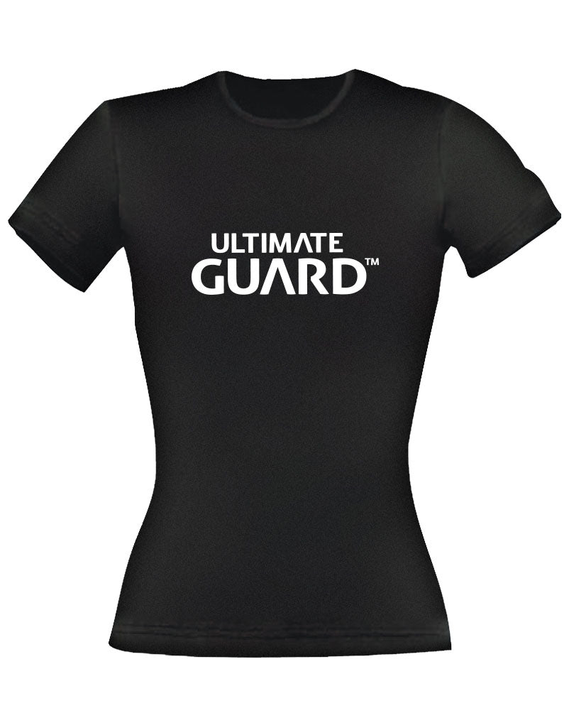 Ultimate Guard Camiseta Chica Wordmark Negro Talla M