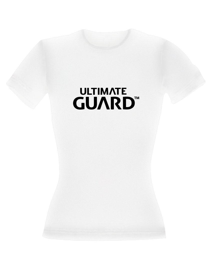 Ultimate Guard Camiseta Chica Wordmark Blanco Talla XS