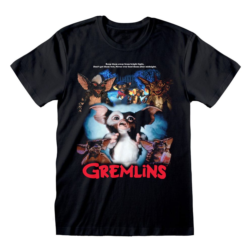 Gremlins Camiseta Retro Poster Style Talla L