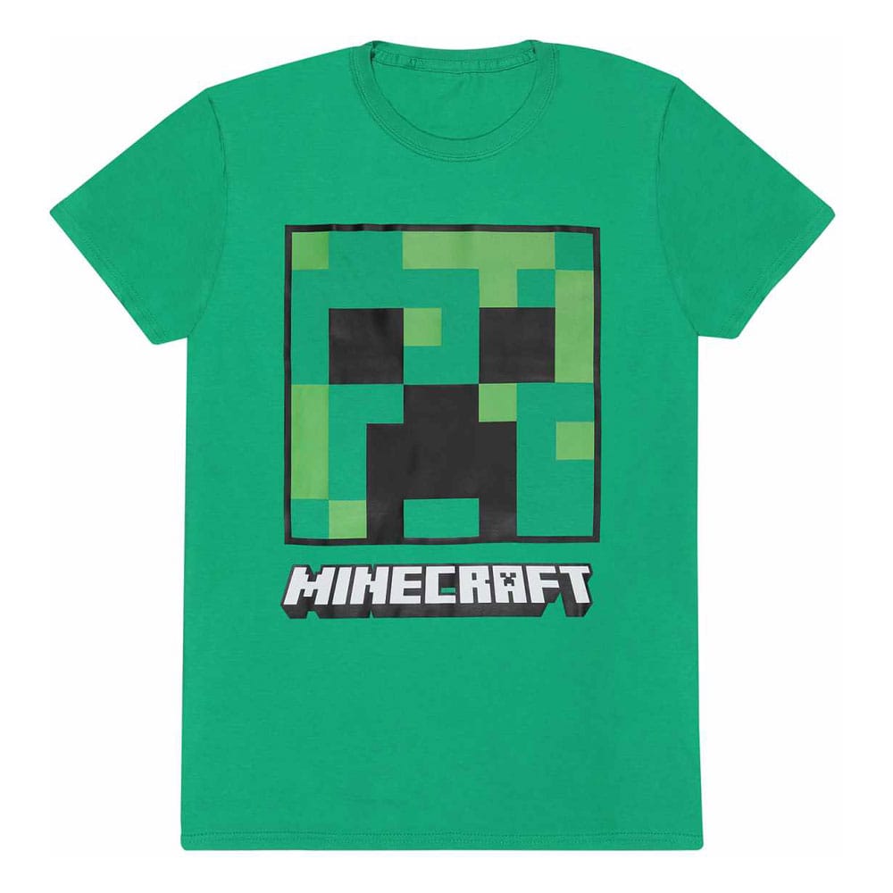 Minecraft Camiseta Creeper Face Talla S