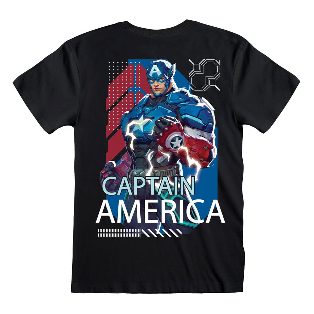 Marvel Rivals Camiseta Captain America talla M Frikytopia