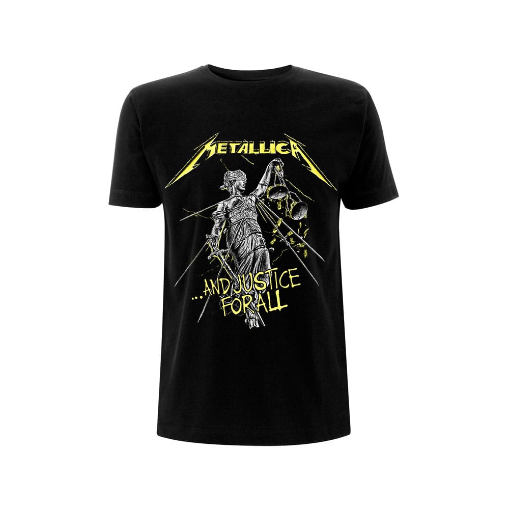 Metallica Camiseta And Justice For All Tracks Black Talla XL