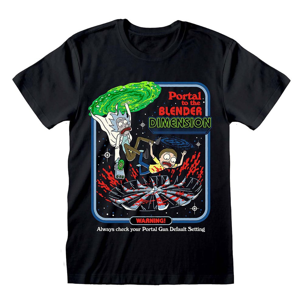 Steven Rhodes Camiseta Rick And Morty Portal Collab Talla XL