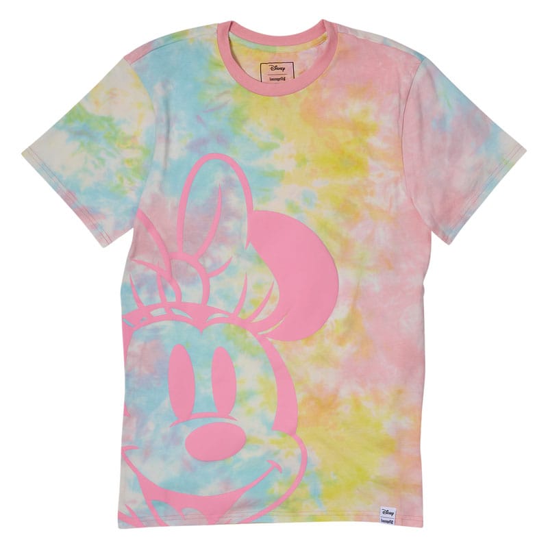 Disney by Loungefly Tee Camiseta Unisex Minnie Mouse Tie Die talla M Frikytopia