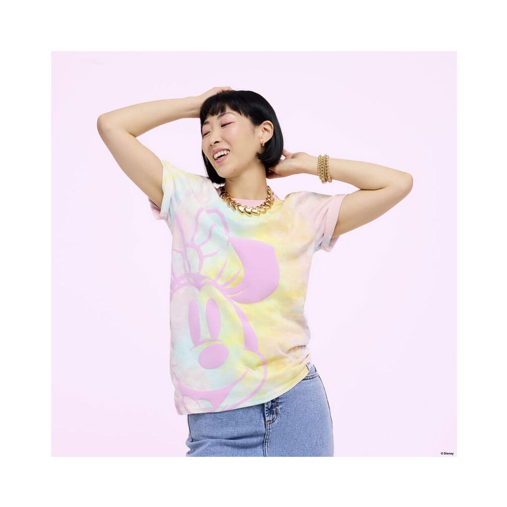 Disney By Loungefly Tee Camiseta Unisex Minnie Mouse Tie Die Talla XXL