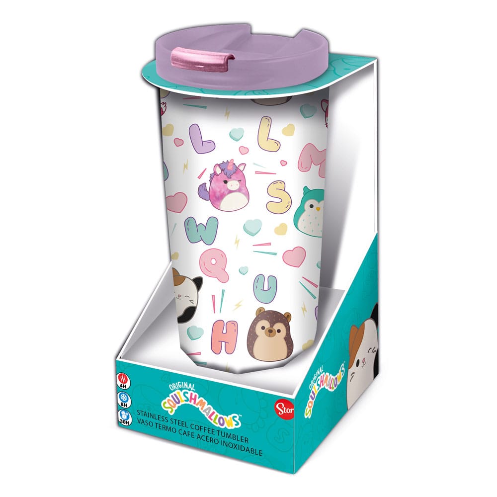Squishmallows Termo de Viaje Acero Inoxidable Character Frikytopia