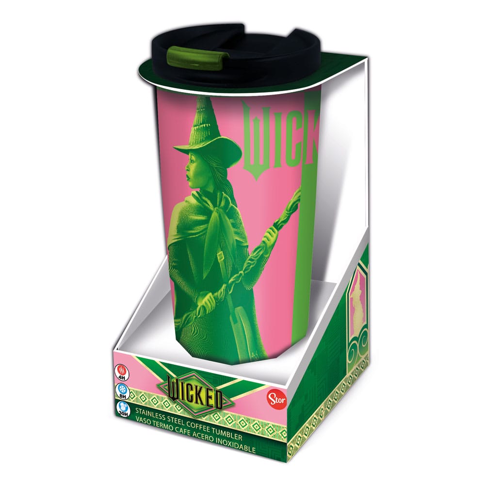 Wicked Termo de Viaje Acero Inoxidable Elphaba &amp