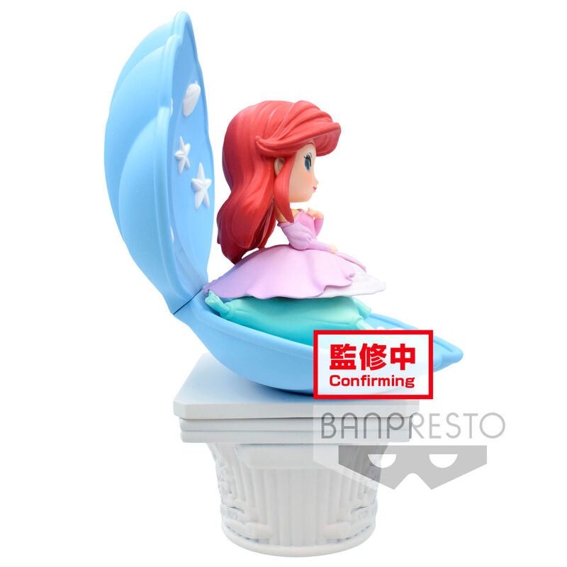 Figura banpresto q posket disney la sirenita ariel vestido rosa ver.