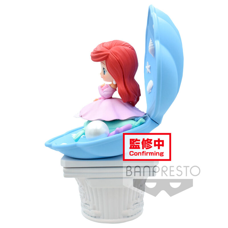Figura banpresto q posket disney la sirenita ariel vestido rosa ver.