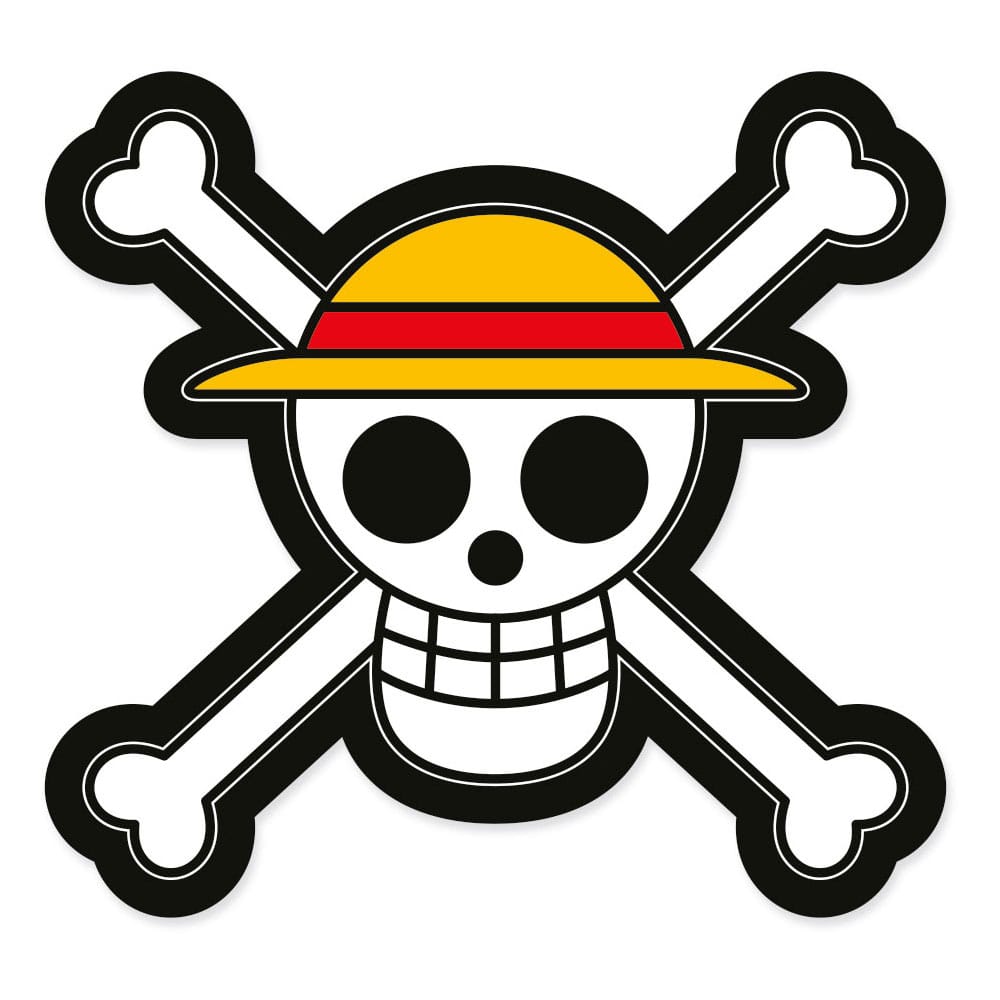 One Piece Almohada Jolly Roger 33 cm Frikytopia