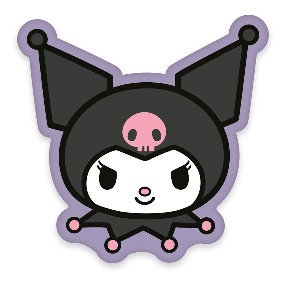 Sanrio Almohada Kuromi Face 36 cm Frikytopia