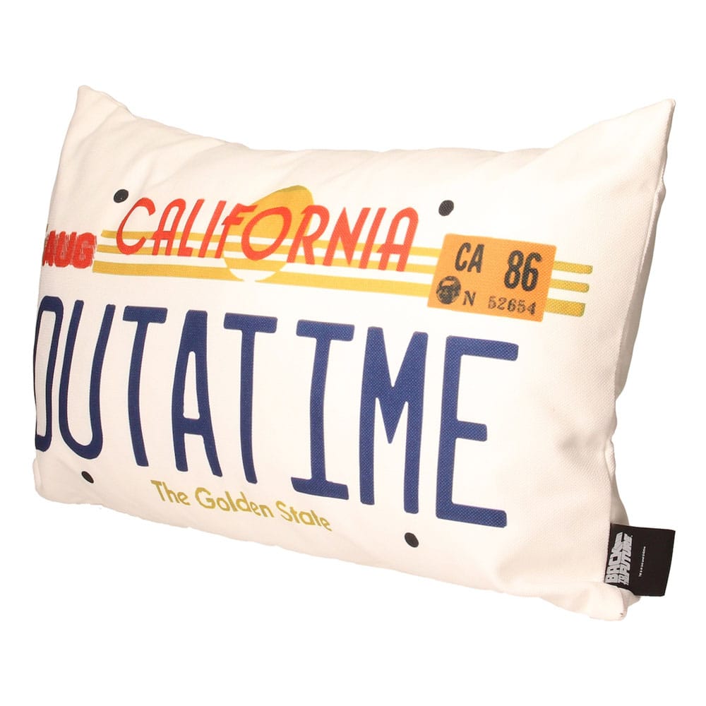 Regreso al Futuro Almohada Out a Time 50 x 30 cm