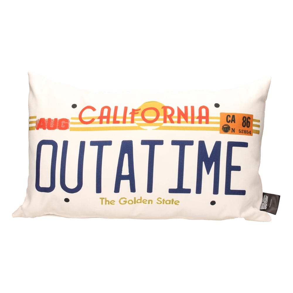 Regreso al Futuro Almohada Out a Time 50 x 30 cm