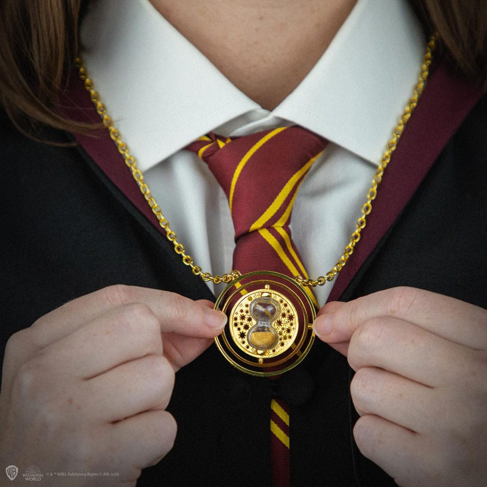 Harry Potter Collar con Colgante Giratiempo With Gift Box
