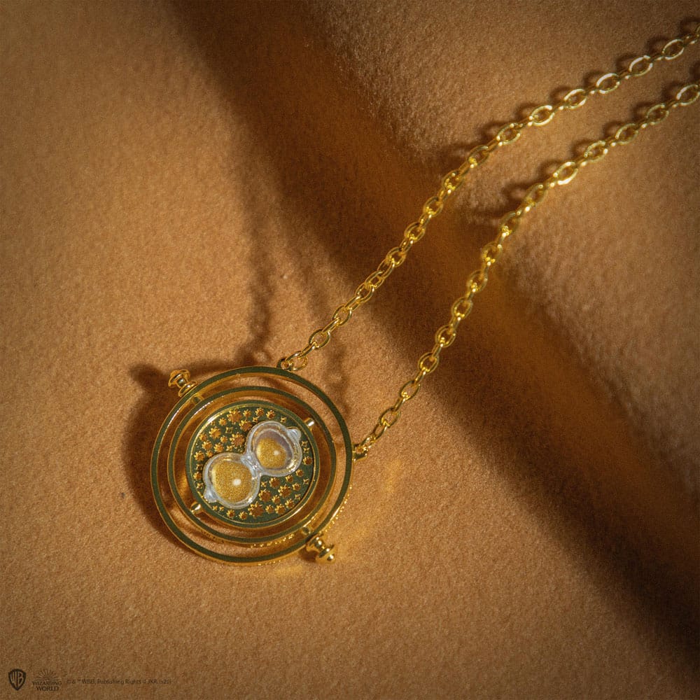 Harry Potter Collar con Colgante Giratiempo With Gift Box