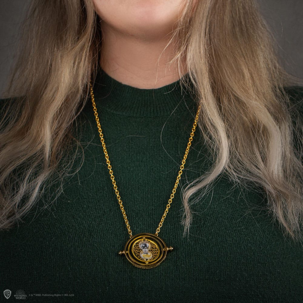 Harry Potter Collar con Colgante Giratiempo With Gift Box