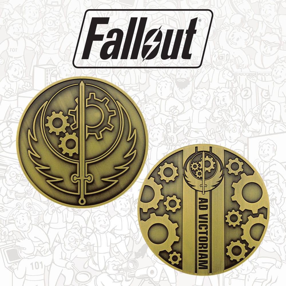Fallout Medallón Brotherhood Of Steel