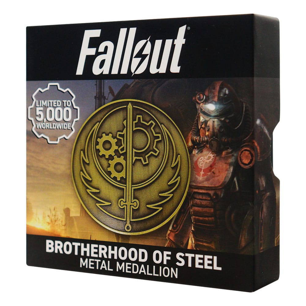 Fallout Medallón Brotherhood Of Steel