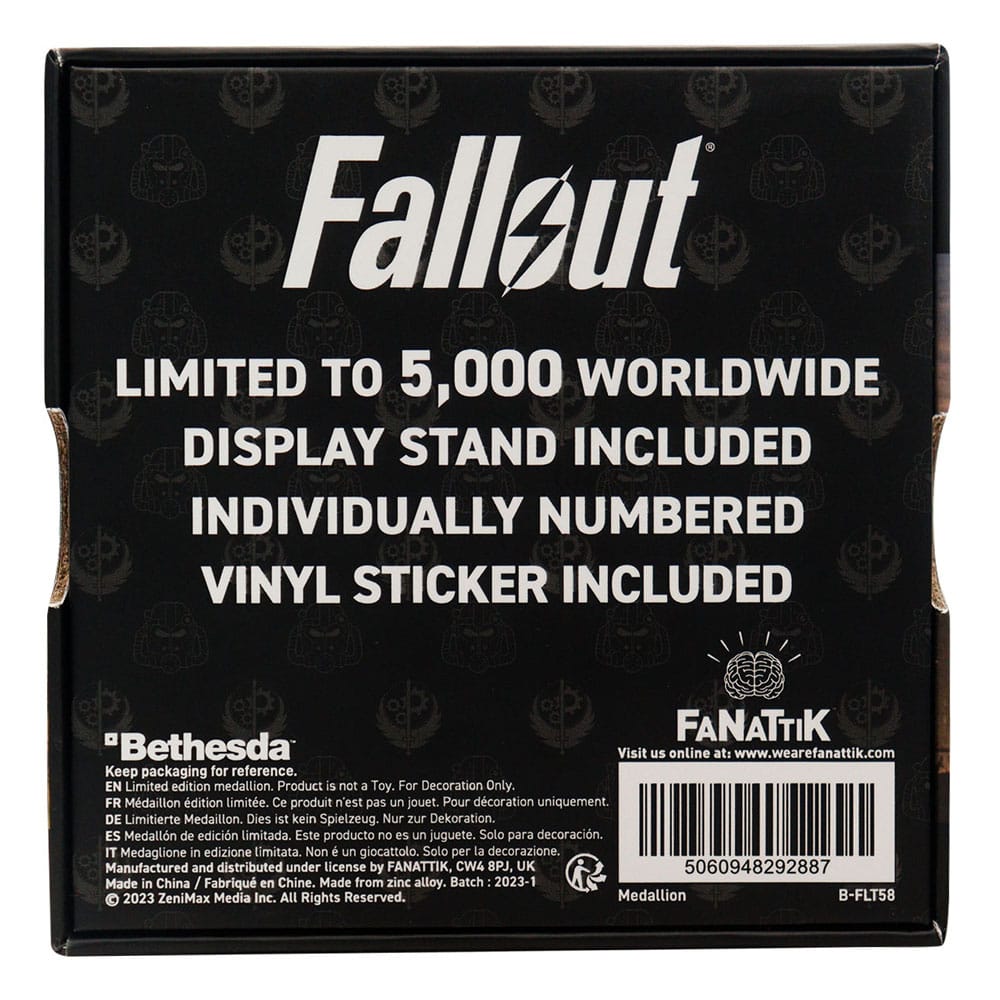 Fallout Medallón Brotherhood Of Steel