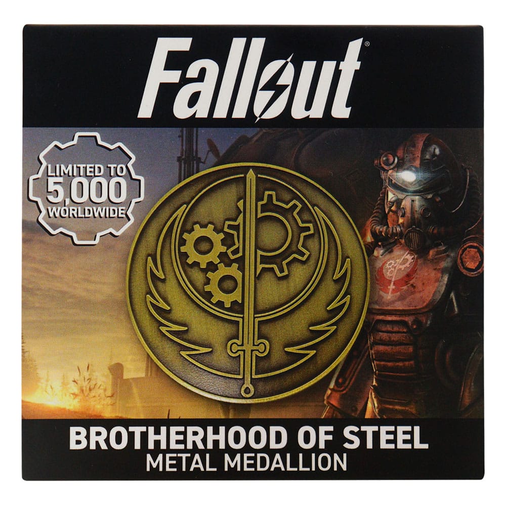 Fallout Medallón Brotherhood Of Steel