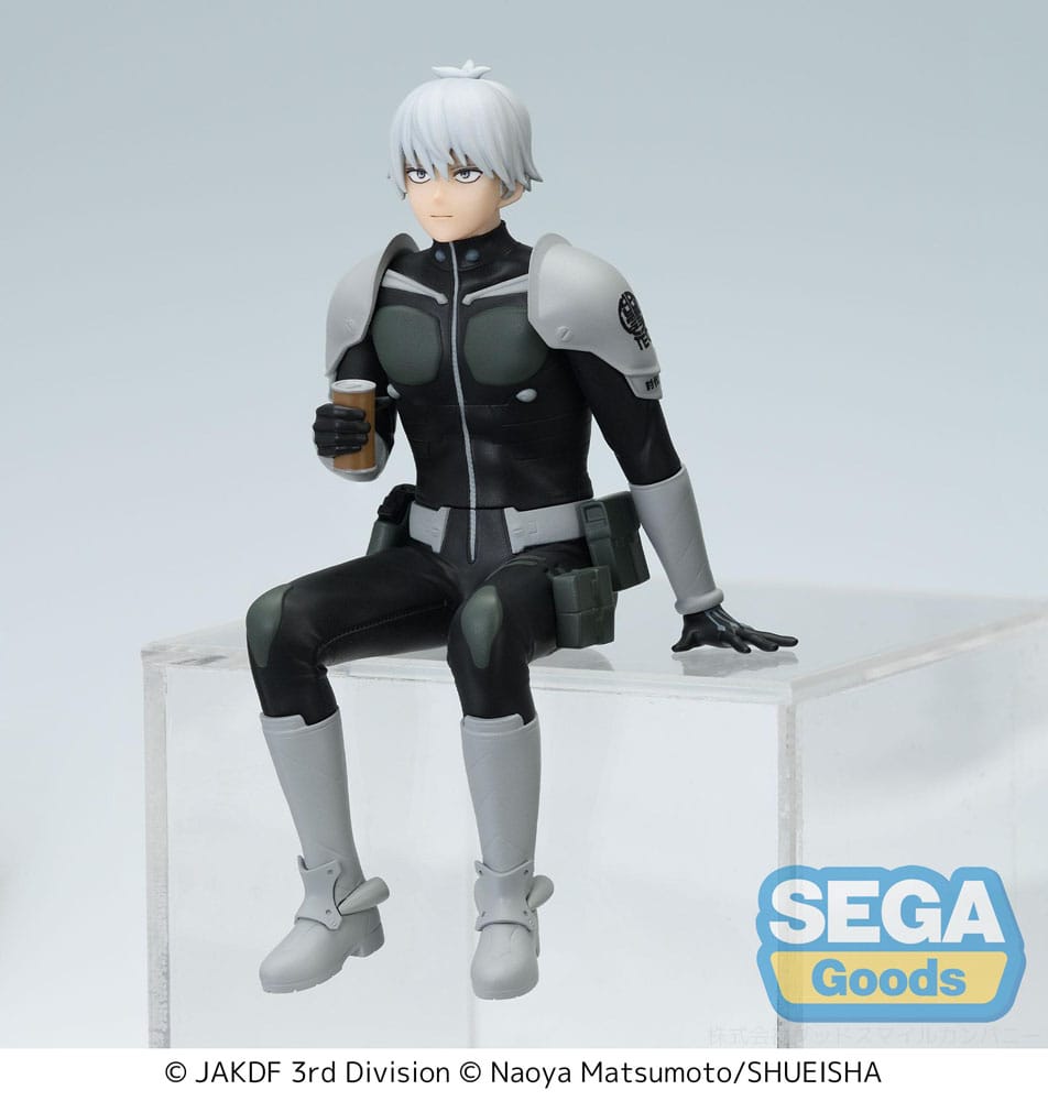 Kaiju No. 8 Estatua PVC PM Perching Reno Ichikawa Break Time 15 cm