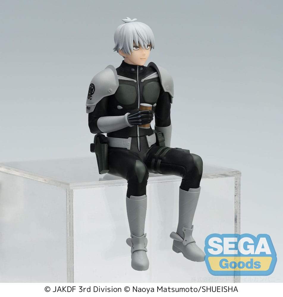Kaiju No. 8 Estatua PVC PM Perching Reno Ichikawa Break Time 15 cm