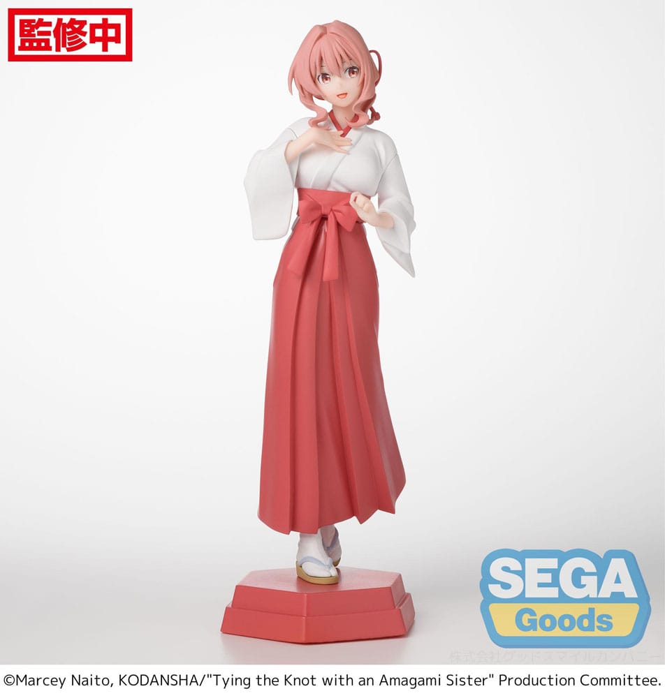 Tying The Knot With An Amagami Sister Estatua PVC Desktop x Decorate Collections Yuna Amagami 16 cm