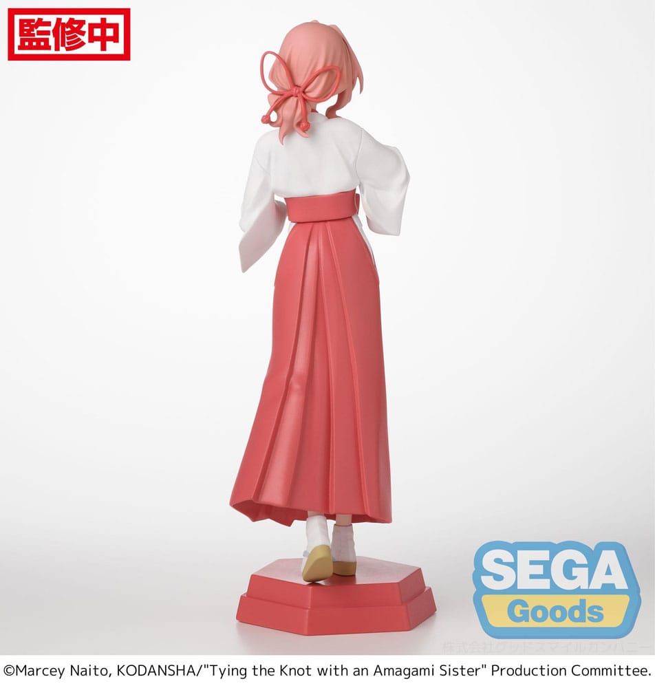 Tying The Knot With An Amagami Sister Estatua PVC Desktop x Decorate Collections Yuna Amagami 16 cm