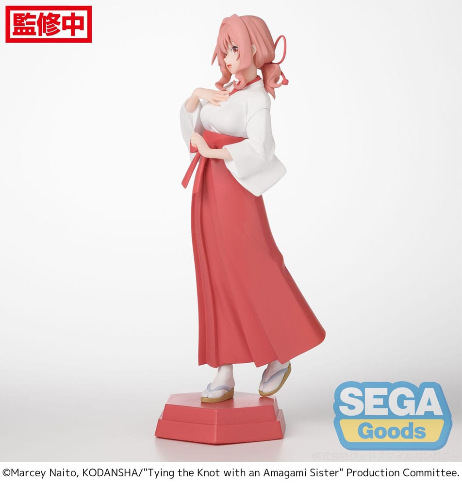 Tying The Knot With An Amagami Sister Estatua PVC Desktop x Decorate Collections Yuna Amagami 16 cm