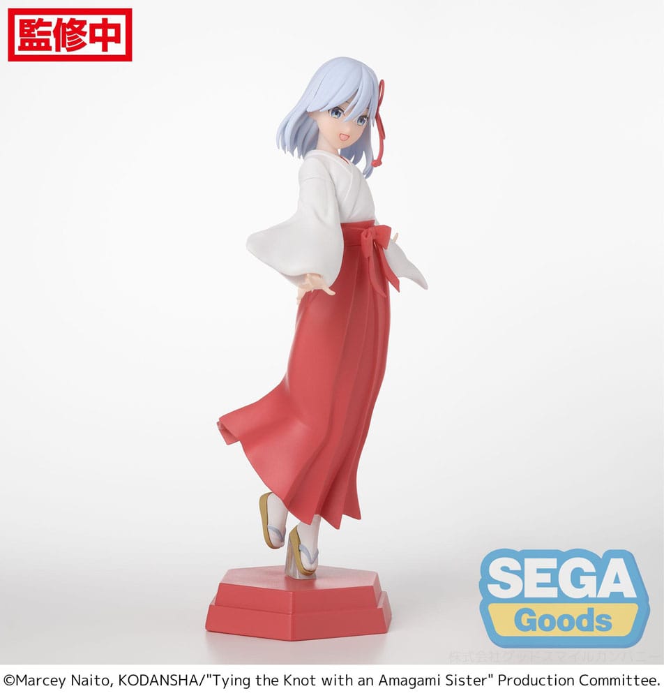 Tying The Knot With An Amagami Sister Estatua PVC Desktop x Decorate Collections Asahi Amagami 16 cm