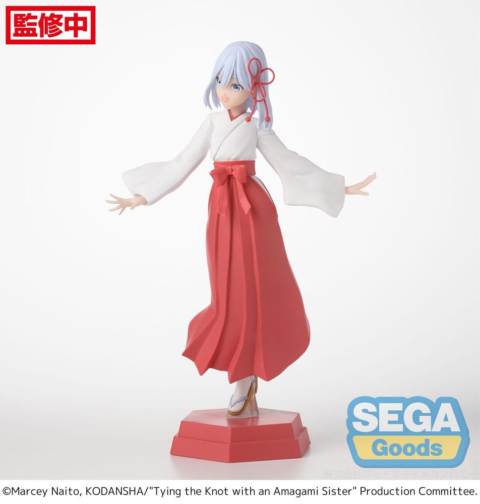 Tying The Knot With An Amagami Sister Estatua PVC Desktop x Decorate Collections Asahi Amagami 16 cm