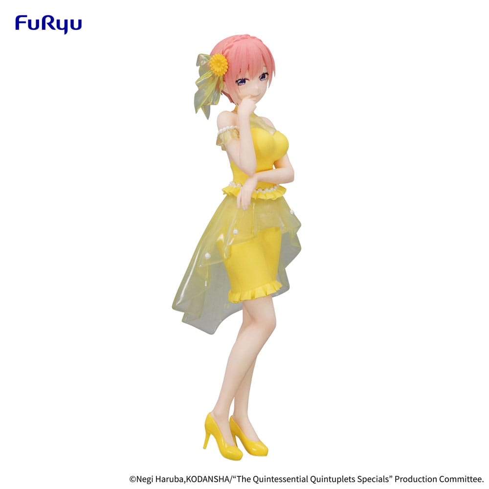 The Quintessential Quintuplets Estatua PVC Trio-Try-iT Nakano Ichika Pastel Dress Ver. 21 cm Frikytopia
