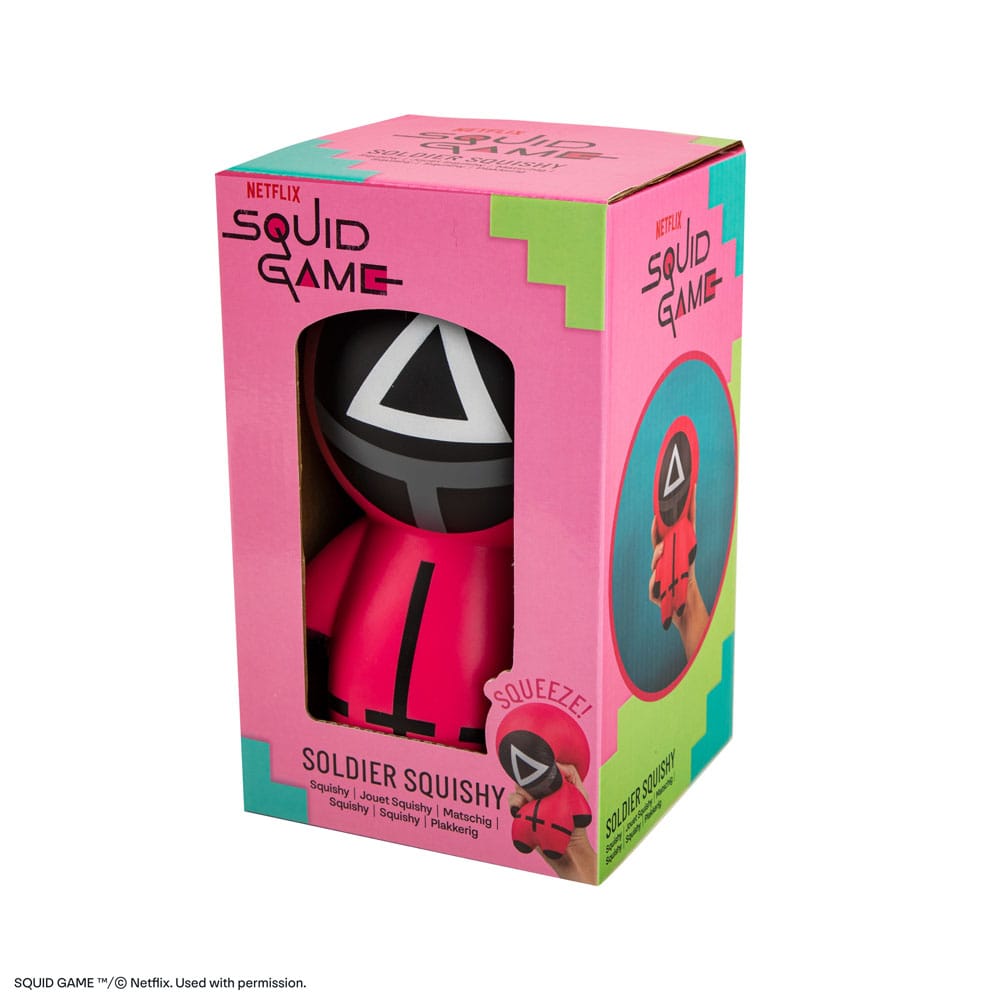 Squid Game Figura Antiestrés Squishy Soldier