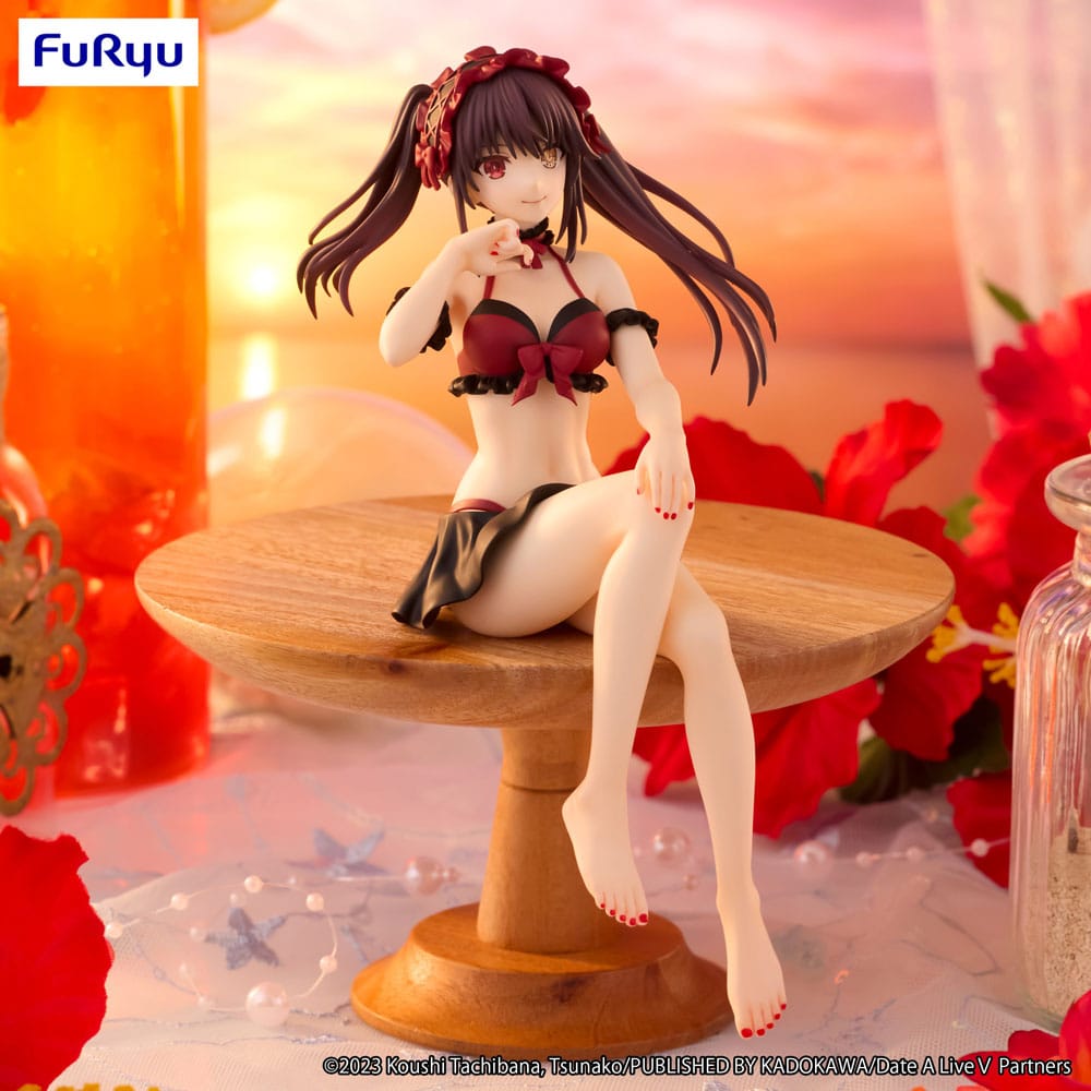 Date a Live Estatua PVC Noodle Stopper Kurumi Tokisaki Swimsuit Ver. 15 cm