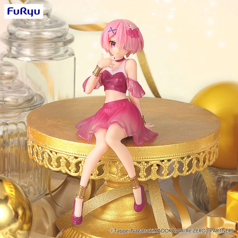 Re:Zero Starting Life In Another World Estatua PVC Noodle Stopper Ram Twinkle Party Another Color Ver. 14 cm