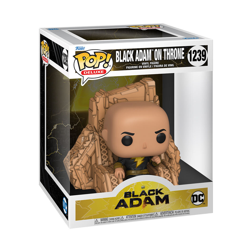 Funko Pop! Black Adam on Throne DC Comics