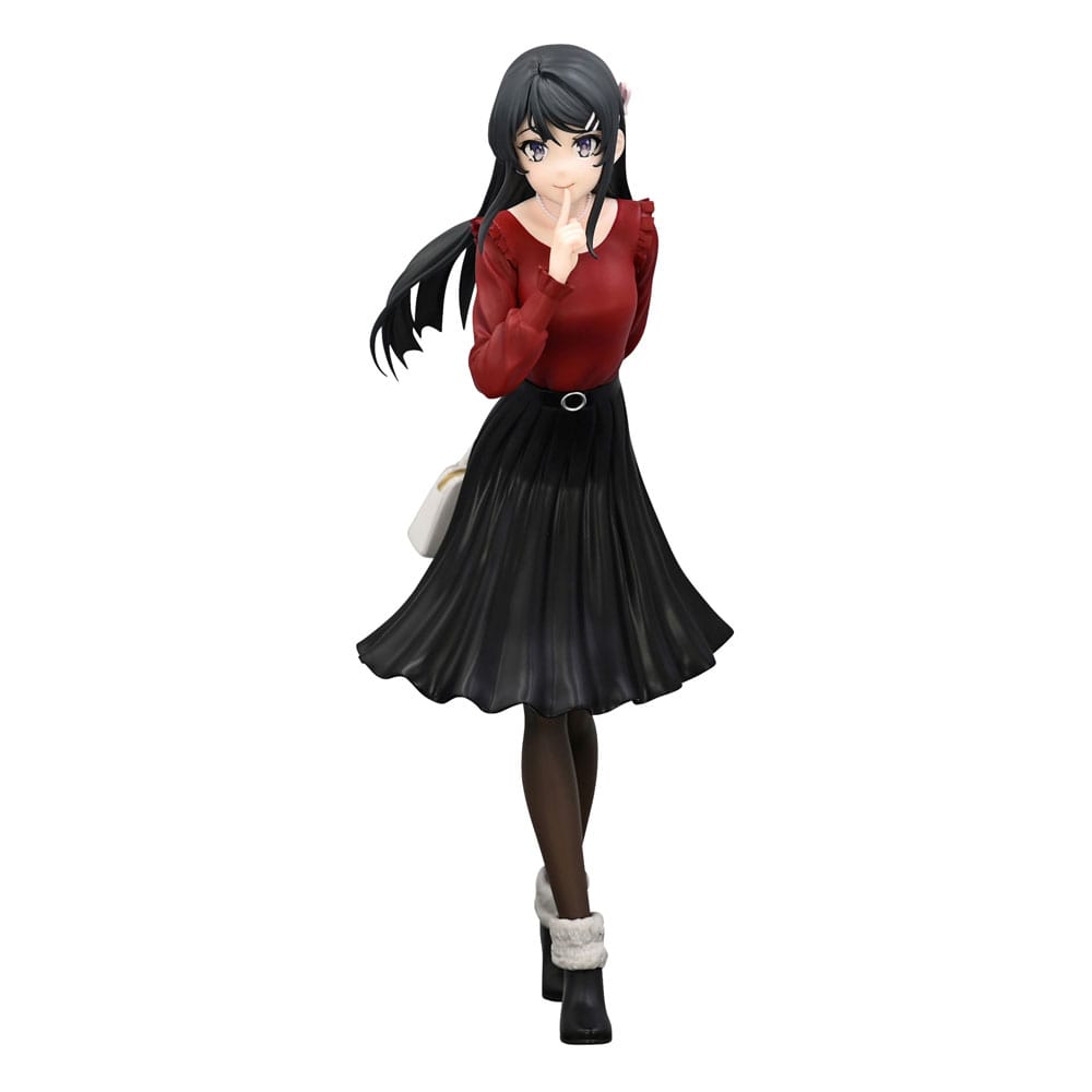 Rascal Does Not Dream Of Bunny Girl Senpai Trio-Try-iT Estatua PVC Mai Sakurajima Winter Outfit Ver. 21 cm