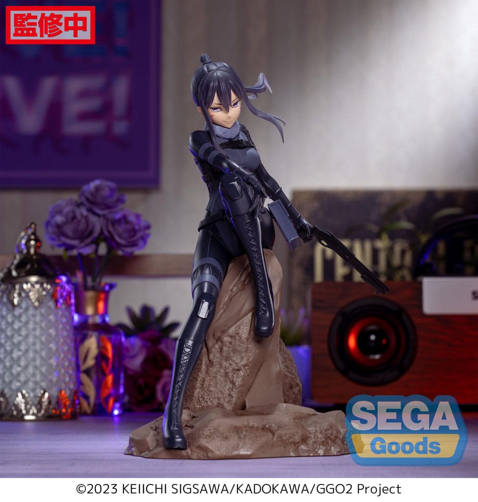 Sword Art Online Alternative: Gun Gale Online II Estatua Luminasta PVC Pitohui 20 cm