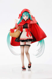 Hatsune Miku Wonderland Estatua PVC Little Red Riding Hood 18 cm