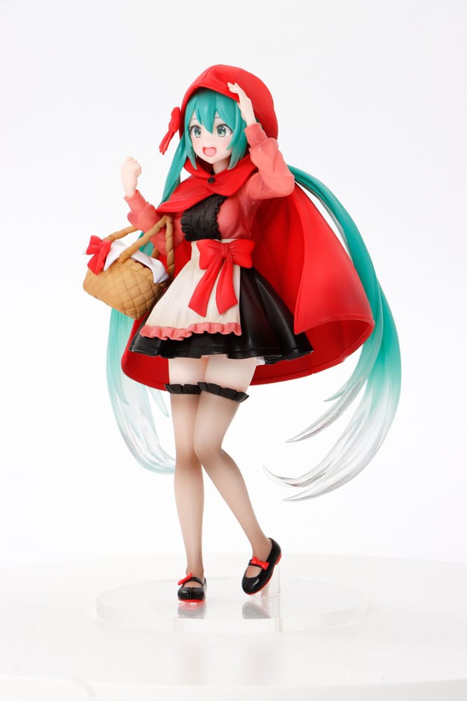 Hatsune Miku Wonderland Estatua PVC Little Red Riding Hood 18 cm
