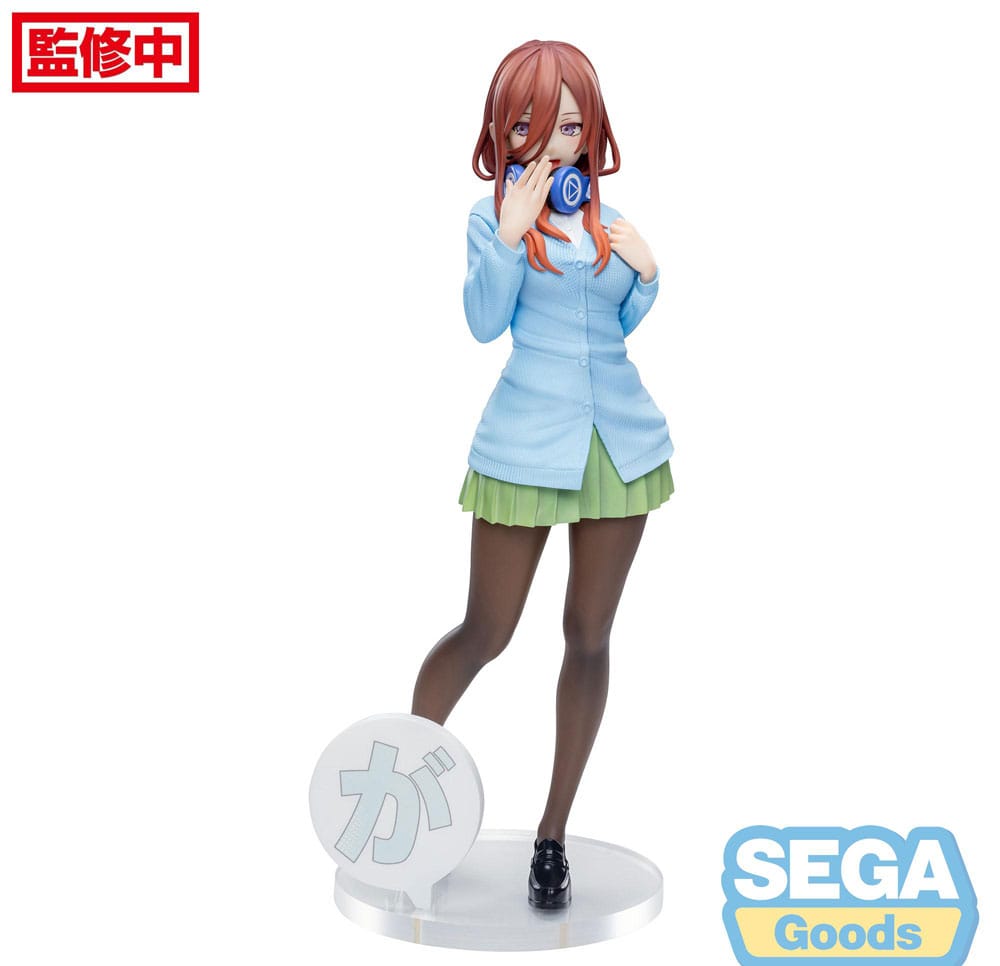 The Quintessential Quintuplets Specials Estatua Luminasta PVC Miku Nakano 20 cm Frikytopia