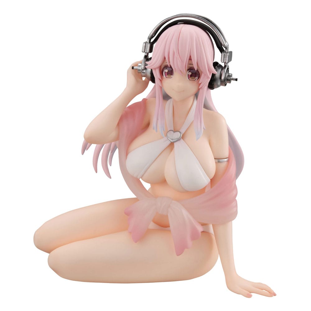 Super Sonico Estatua PVC Noodle Stopper Super Sonico Summer Memories Ver. 11 cm Frikytopia