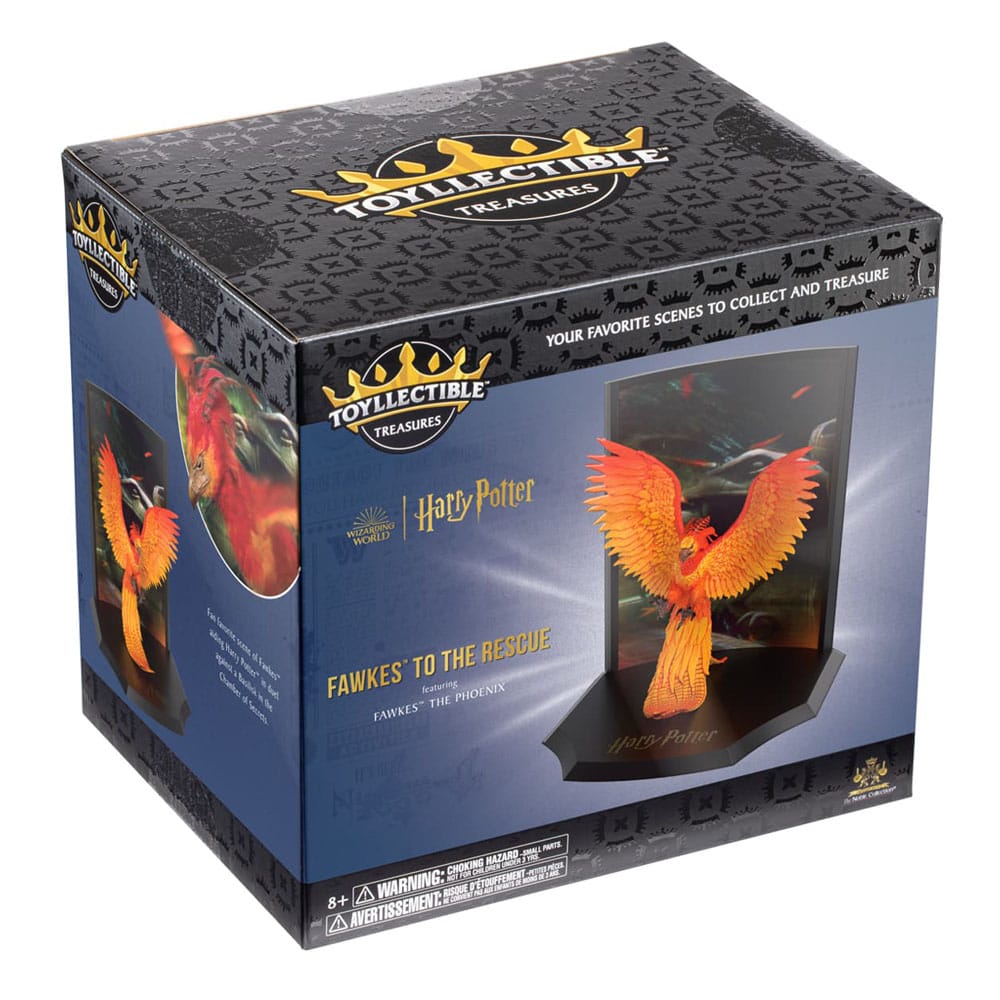Harry Potter Estatua Toyllectible Treasure Fawkes Fawkes To The Rescue 13 cm