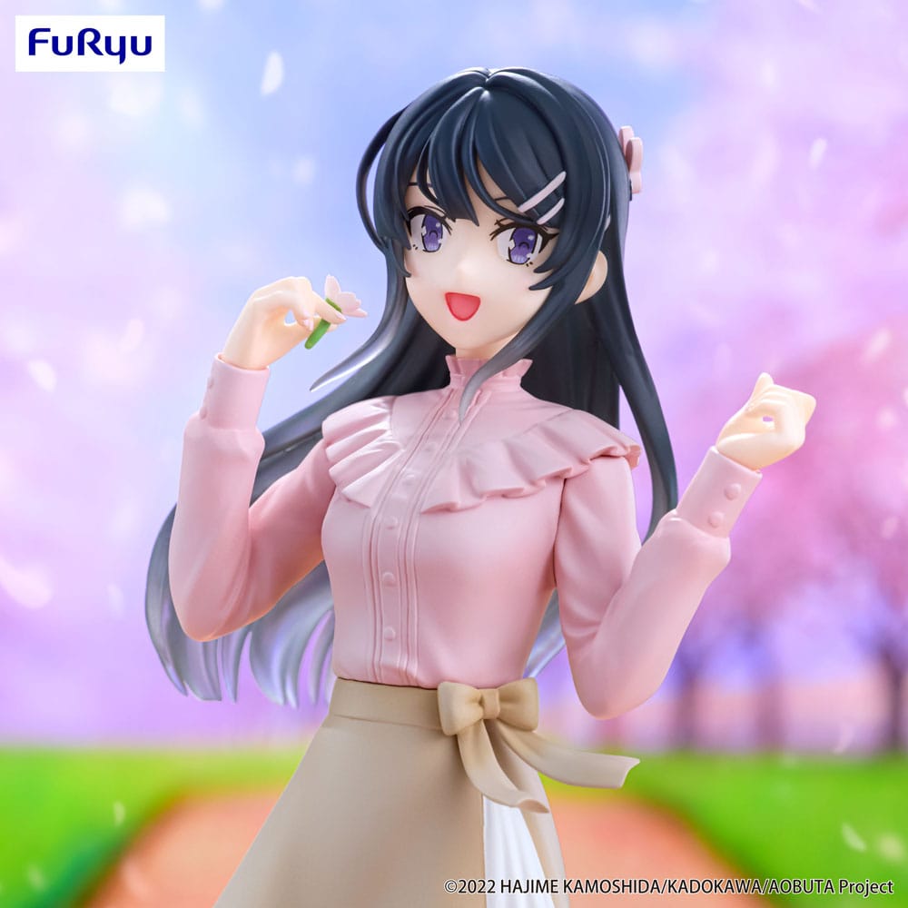 Rascal Does Not Dream Of Bunny Girl Senpai Trio-Try-iT Estatua PVC Mai Sakurajima Spring Outfit Ver. 21 cm